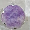 Seed of Life Pendant Amethyst set in Stirling silver
