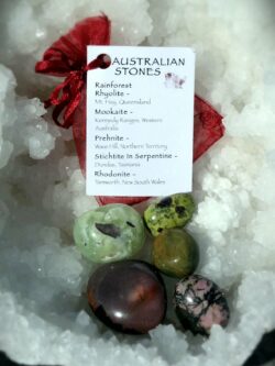 A grouse pack of Magnificent Aussie stones