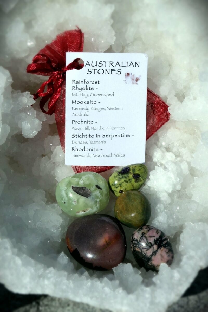 A grouse pack of Magnificent Aussie stones