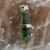 Moldavite pendant, set in 925 silver