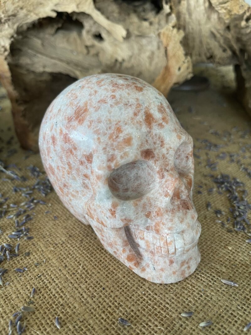 sunstone skull, power stone of joy