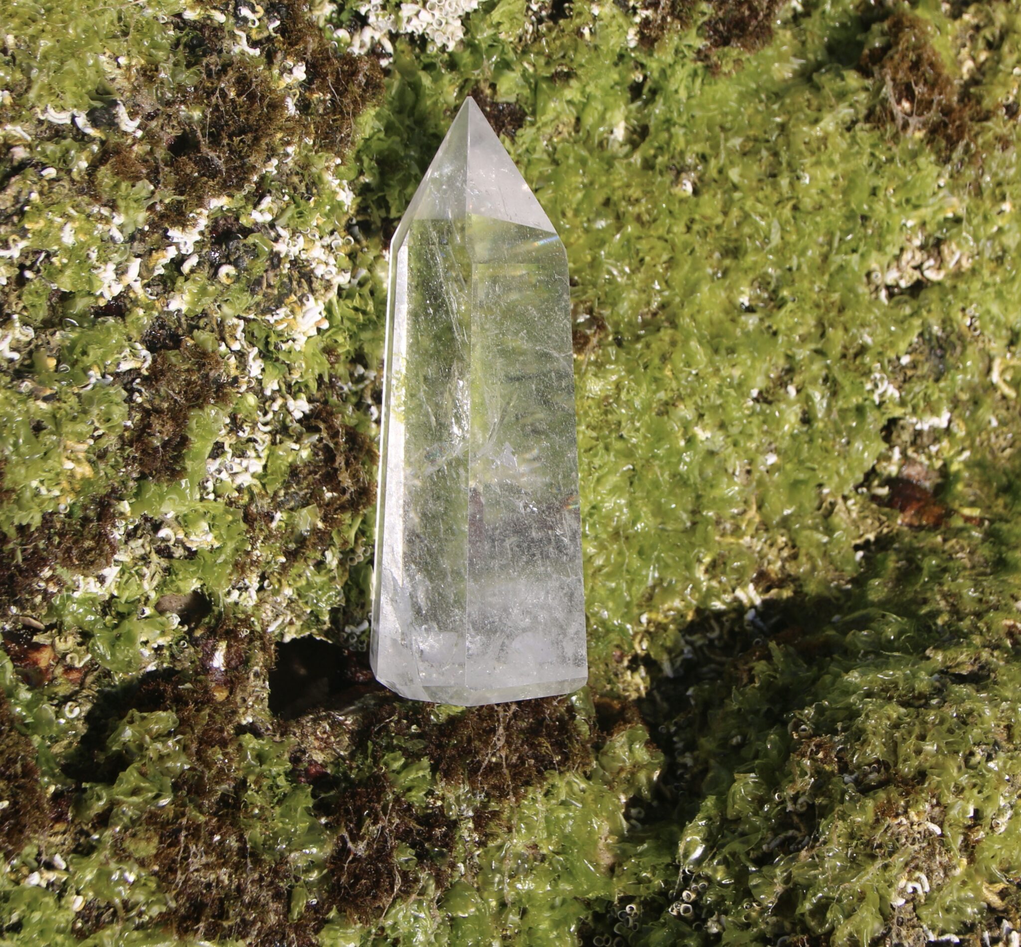 Magnificant Isis Clear Crystal Quartz Tower • The Crystal Cave