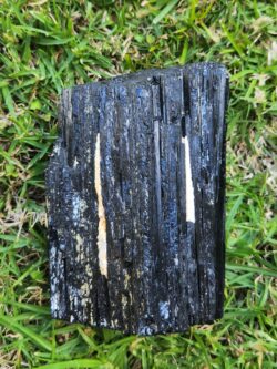 Black Tourmaline, a stone of protection, guards against evil and negative energies.