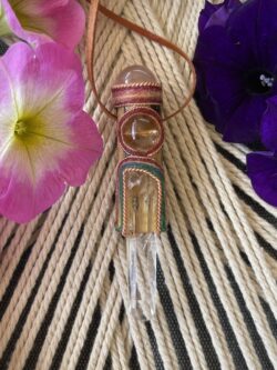 Clear Love- A talisman of love and sovereignty Wear this talisman daily to assist to enhance your own self love and inner power, gaining the abundance that life has waiting for you.