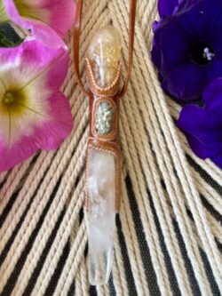 Abundant Transformation- A talisman of powerful change. Wear it daily to assist in holding the energies of growth and growing abundance in all parts of your life. thecrystalcave.com.au