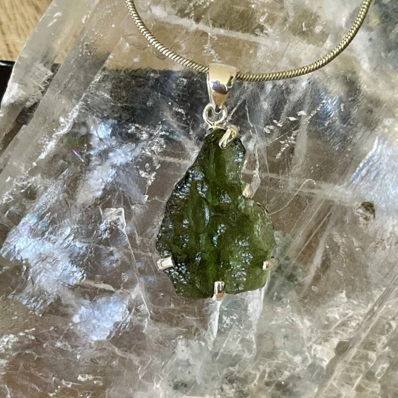 magnificent moldavite moldavite pendant
