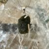 beautiful moldavite 925 silve pendant
