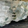 this is magnificent moldavite with silver pendant thecrystalcave.com.au