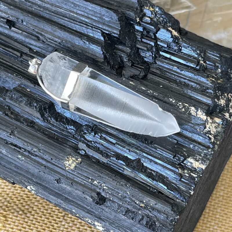 Lemurian Seed Crystal in 925 silver LSC5