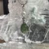 this is magnificent moldavite with herkimer diamond silver pendant thecrystalcave.com.au