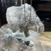 This is magnificent moldavite pendant set in 927 stirling silver thecrysalcave.com.au