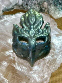 labradorite magical mask of mystic ways