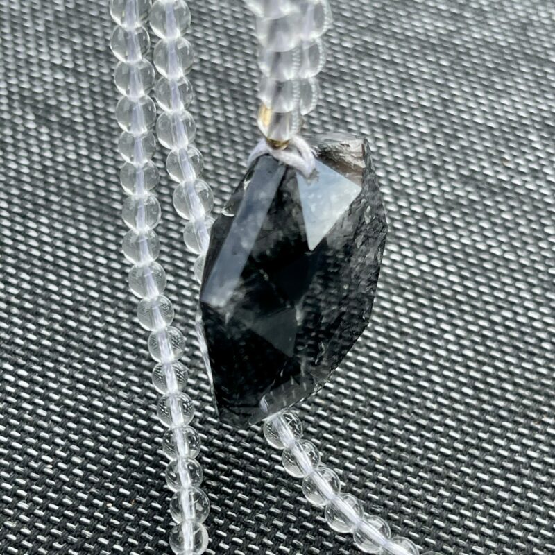 Energizing Merkabah Black Tourmaline Necklace
