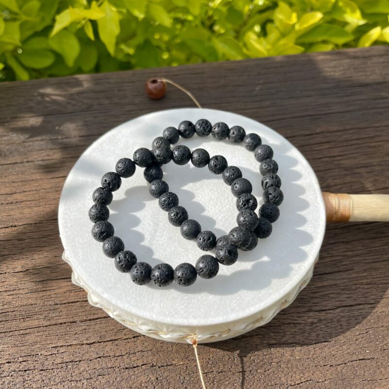 This is Lava Bracelet for Strength and Grounding