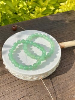 This is Green Aventurine Bracelet for Luck and Prosperity