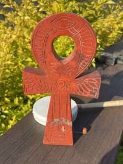 This is Red Jasper Ankh Grounding and Protecting the Spirit