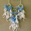 Feather and Howlite Blue Dreamcatcher