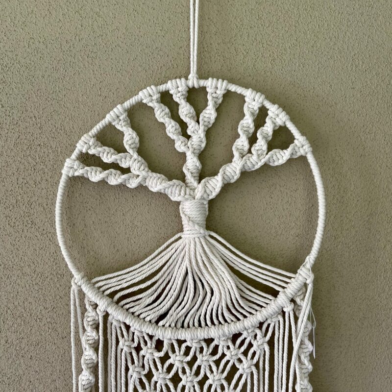 This is Tree of Life Macrame DereamCatcher