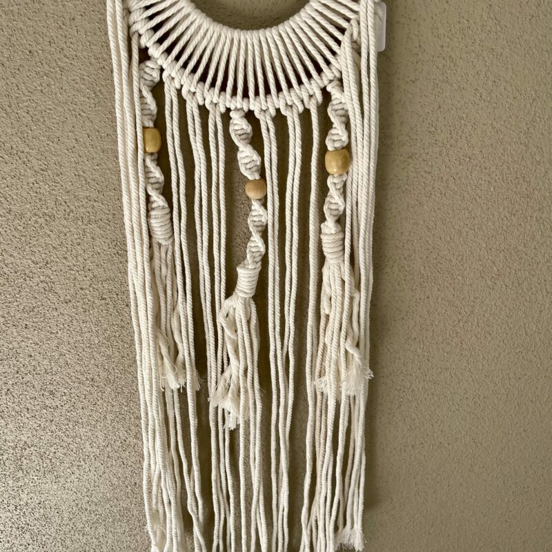 This is Angel Macrame Dream Catcher