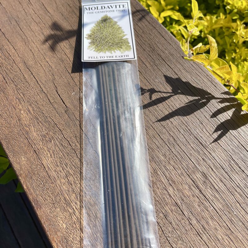 This is Genuine Moldavite Dust Incence Sticks