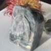 Purple Labradorite Winged Angel Carving