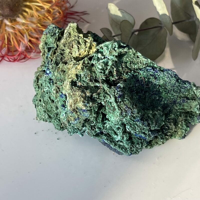 Stunning Raw Malachite Azurite Specimen