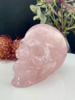 Stunning Loving Rose Quartz Skull