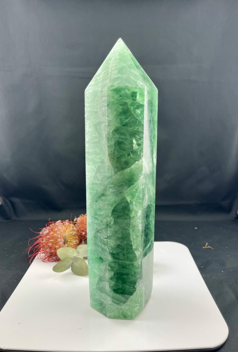 Green Fluorite Generator - A Beacon of Spiritual Clarity and Manifestation