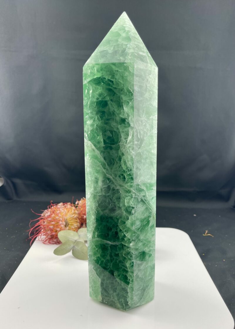 Green Fluorite Generator - A Beacon of Spiritual Clarity and Manifestation