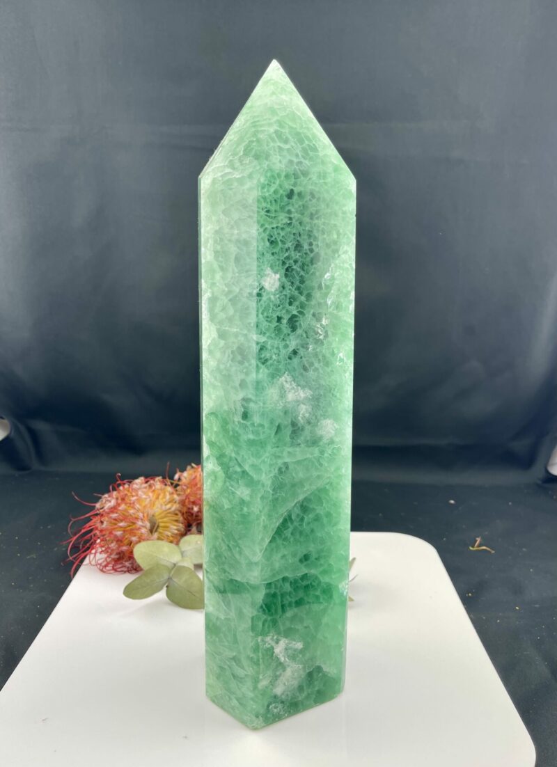 Green Fluorite Generator - A Beacon of Spiritual Clarity and Manifestation