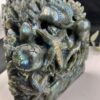 Labradorite Underwater Odyssey - A Magical Carving of Oceanic Wonder