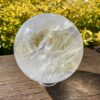 Clear Quartz XXL Sphere - A Majestic Rainbow Oracle