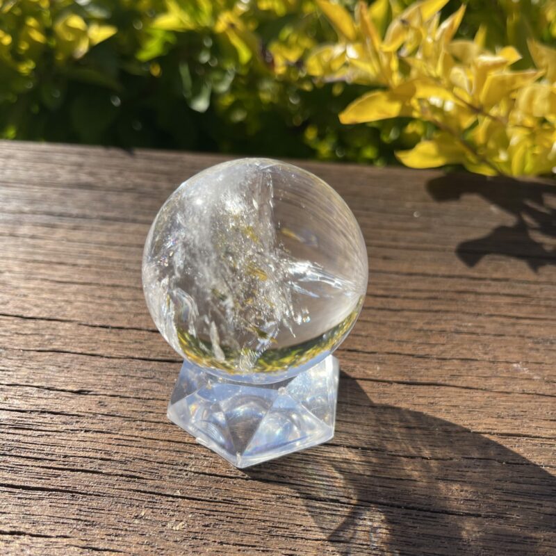 Gorgeous Clear Quartz Sphere