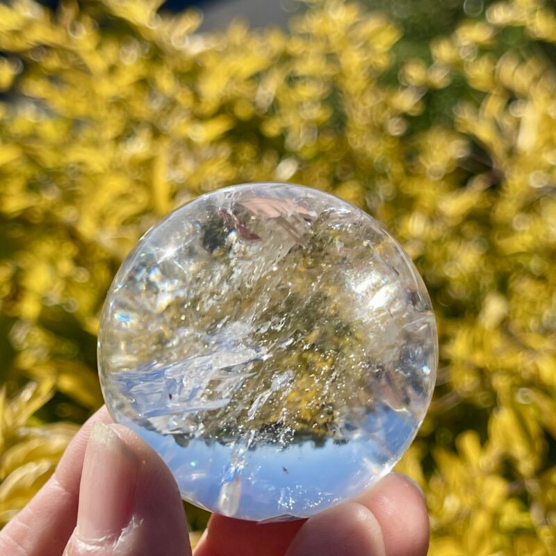 Gorgeous Clear Quartz Sphere