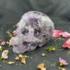 This isChevron Amethyst XL Skull of Wisdom