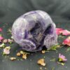 This isChevron Amethyst XL Skull of Wisdom