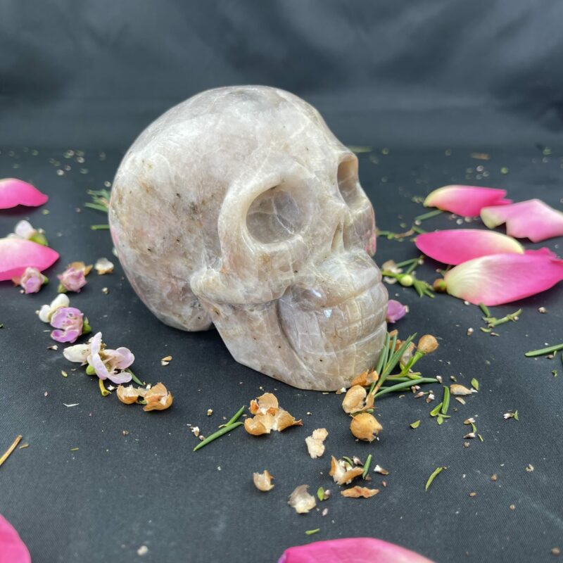 This isLarge Blue Moonstone Skull of Serenity