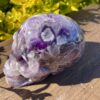 This isChevron Amethyst XL Skull of Wisdom