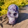 This isChevron Amethyst XL Skull of Wisdom