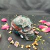 This is Large Bloodstone Skull of Healing Path