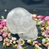 This is clear quartz large skull of illumination