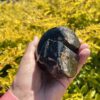 This is Large Black Tourmaline Skull of Protection