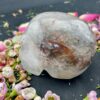 This is gorgeous garden quartz or lodolite skull of enchantment