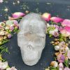 This is gorgeous garden quartz or lodolite skull of enchantment