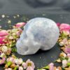 This is Blue Calcite Skull of Calmness