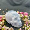 This is Blue Calcite Skull of Calmness