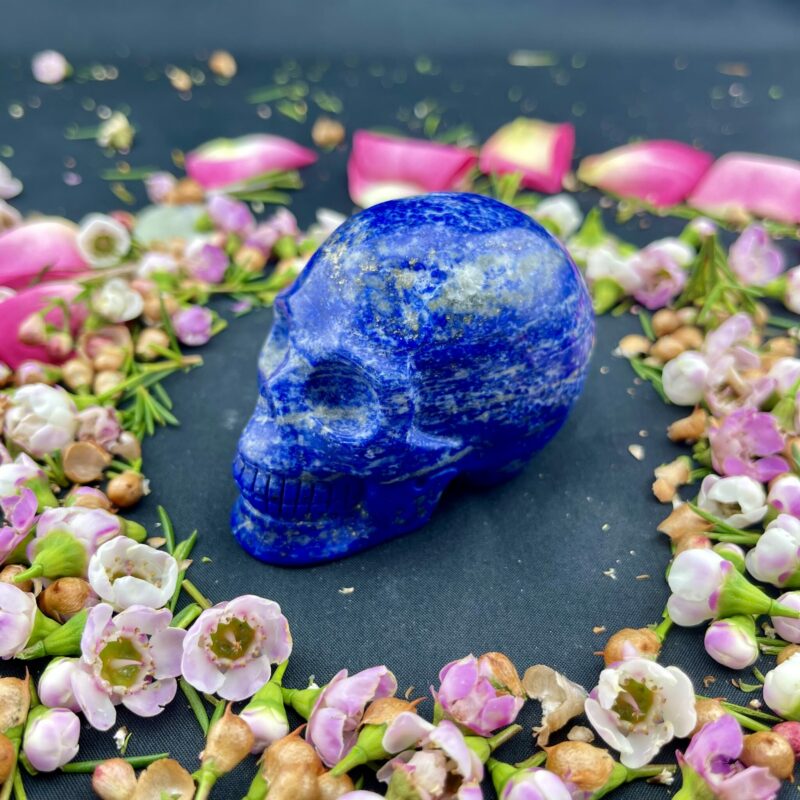 This is Lapis Lazuli Skull of Inner Wisdom