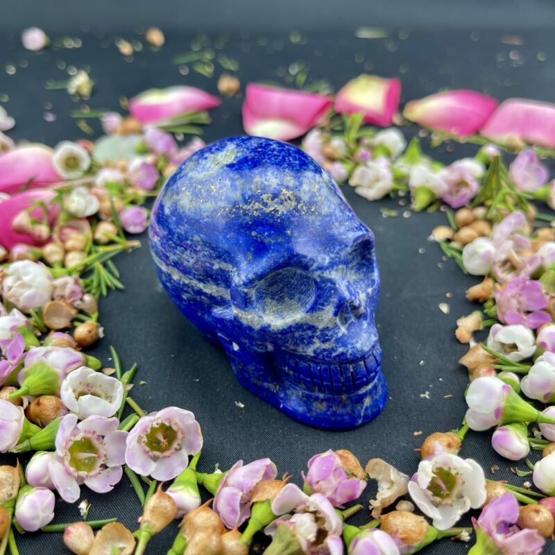 This is Lapis Lazuli Skull of Inner Wisdom