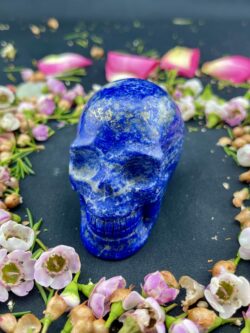 This is Lapis Lazuli Skull of Inner Wisdom