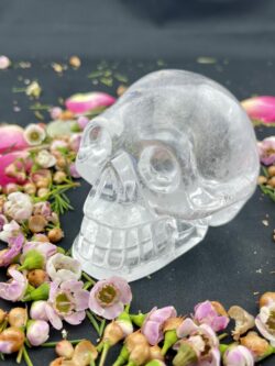 This is Clear Quartz Skull of Purity